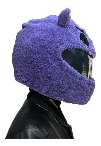 Funda Protector Para Casco Dibalito Morado Bolsa
