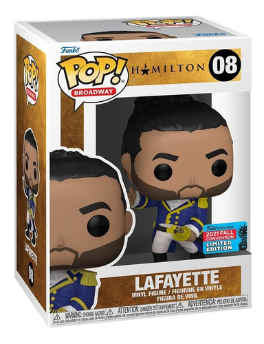 ¡funko Pop! Broadway: Hamilton - Lafayette, Fall Conventi...
