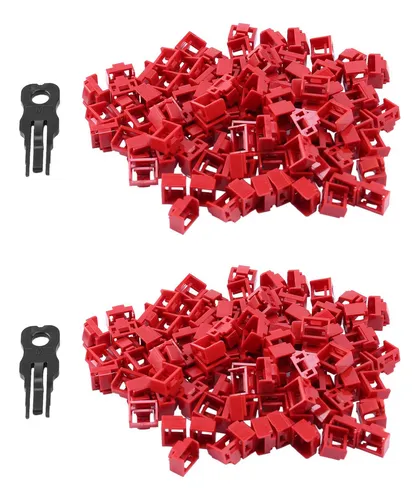 Concentrador Lan Ethernet Anti Dust Co Con Puerto Rj45 Rojo
