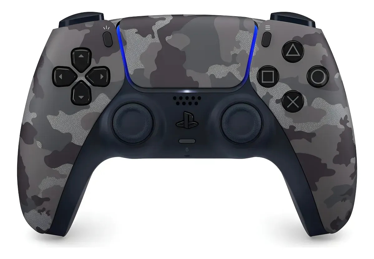Mando Dualsense Ps5 Gray Camouflage Sony Marrón