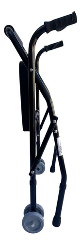 Andadera Rollator Sencilla Con Asiento Y Ruedas Delanteras