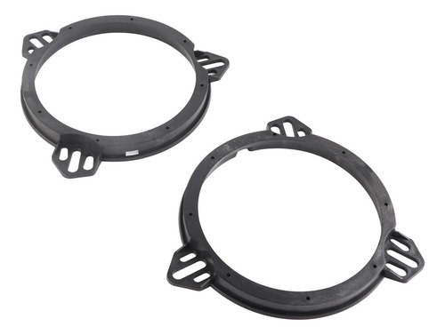 Speaker Frame Spacer Rings 2pcs Adapter Mount 6.5 Inch Black