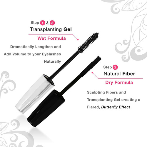 Lagure 3d Fibra Lash Mascara  Libre Caso  Premium  Fiber Mas