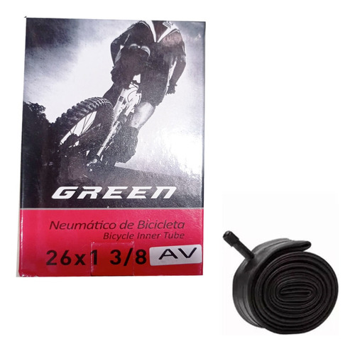 Camara Para Bicicleta Rodado 26 X 1 3/8 ,green.nuevo.urubici