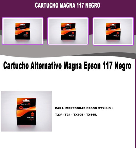 Cartucho Alternativo Gneiss O Mgn 117 Negro