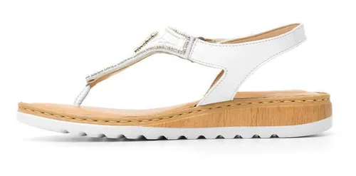 Sandalia Mujer Romina 100802blanco