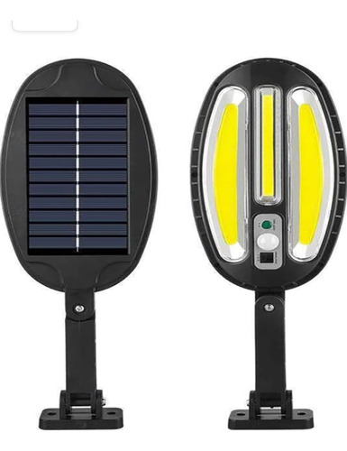 Lampara Solar Exterior Luz Led Alumbra El Camino Con Control