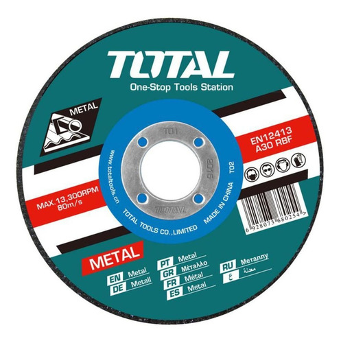 Disco De Corte De Metal Abrasivo 230mm (9 ) X 1.9mm Total - 