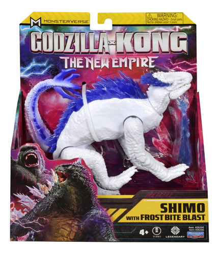 Figura Articulada Godzilla X Kong Shimo 15 Cm Con Accesorios