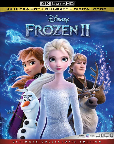 4k Ultra Hd + Blu-ray Frozen 2