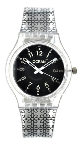 Imagen 1 de 7 de Reloj Mujer Skin Ocean Dr. Silicona Black Spring Mbml267