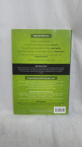 Livro Conversas Para Pastores E Líderes - Cícero Bezerra - Editora Bph (Usado)