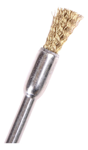 Conjunto 10 Escovas De Aço Cone Larga 5 Aço 5 Latão