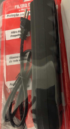 Imagem 2 de 4 de Filtro E Protetor Elétrico De Energia Linha 5 Tom Biv Usb