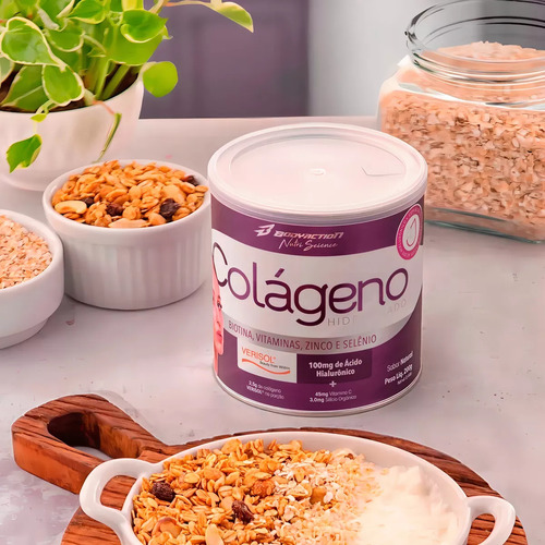 Bodyaction - Colágeno Verisol C/ Ácido Hialurônico 200g Ab
