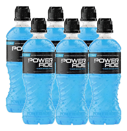 Isotônico Powerade Mountain Blast 6x500ml