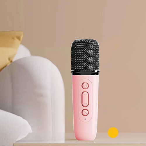 Micrófono Inalámbrico Con Mini Altavoz Para Máquina De Karao
