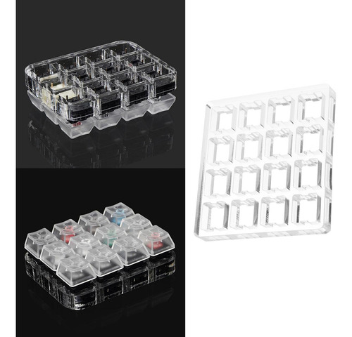 4 Clear Switch Tester Base Plate Durable 4x4 Board