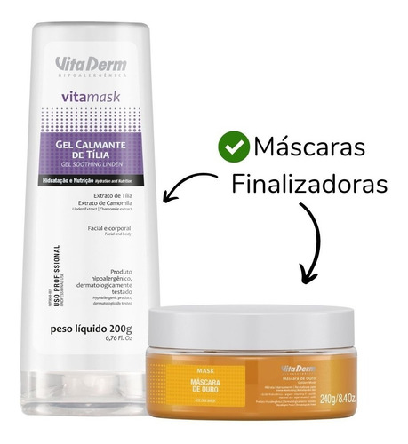 Imagem 5 de 10 de Kit Limpeza De Pele Vita Derm Profissional Brinde Bolsa