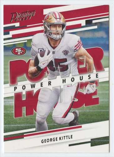 2022 Panini Prestige Power House 16 George Kittle San Franci