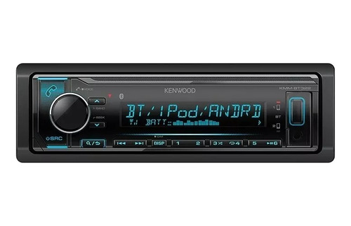 Radio Carro Kenwood Kmm-bt332 Bluetooth Usb Multicolor