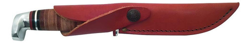 Funda De Piel Para Cuchillo De Cazador Accesorio Práctico