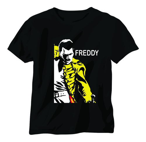 Polera Estampada Freddy Mercury - Queen - Dtf