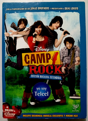 Camp Rock Edicion Extendida Demi Lovato Dvd Con Slipcover 