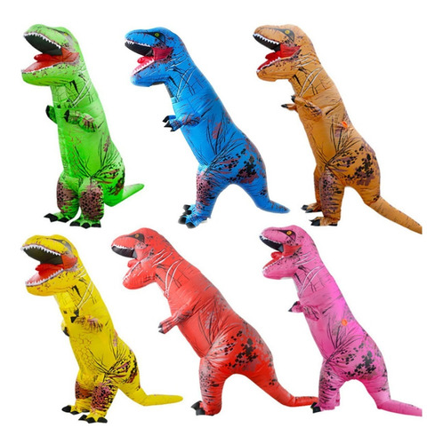 Disfraz De Dinosaurio Inflable For Adulto T-rex