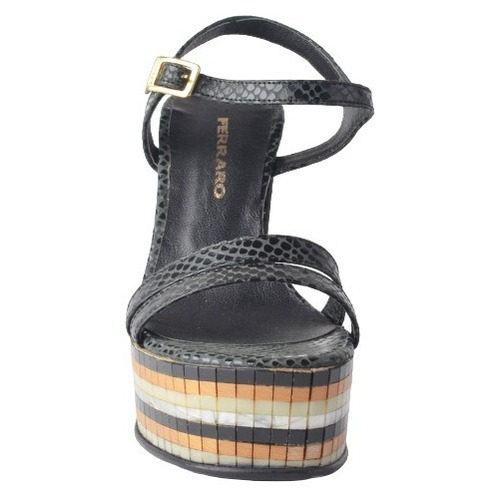 Sandalias De Mujer De Fiesta De Cuero Concepcion - Ferraro