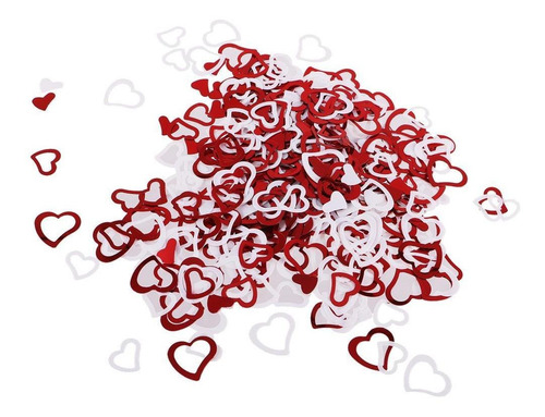 2 X Confeti De Mesa Estilo Corazón Romántico Sprinkles Boda