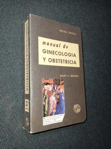 Manual De Ginecologia Y Obstetricia Ralph C Benson