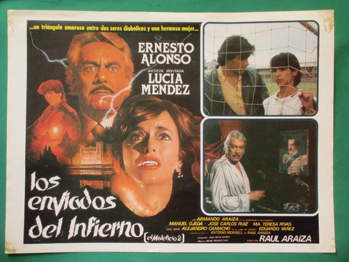 Ernesto Alonso Enviados Del Infierno Lucia Mendez Cartel 1 