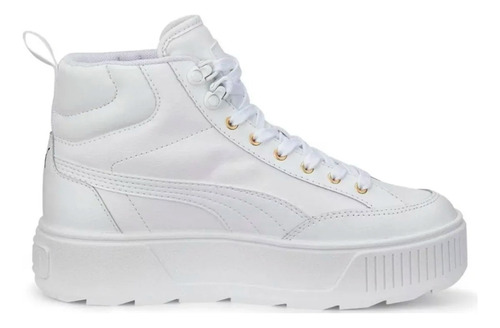Tenis Puma Karmen Mid Blancos: ¡comodidad Y Sofisticación Para Un Estilo Único!