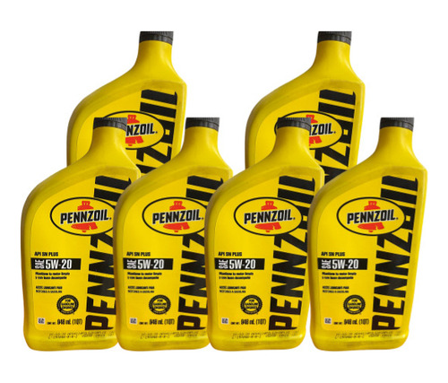 Aceite Pennzoil 5w20 Api Sn Multigrado 946 Ml 6 Pack