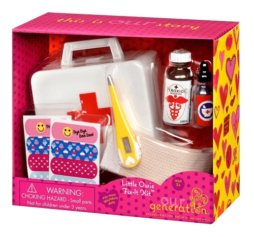 Our Generation Kit De Primeiro Socorros Little Owie Fix-it