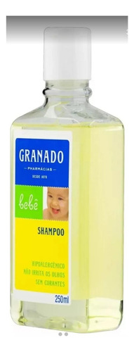 Shampoo Granado BebĂȘ Tradicional Suave Em Frasco De 250ml