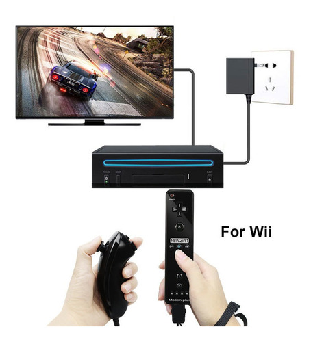 Mando A Distancia Inalámbrico Integrado Motion Plus Para Wii