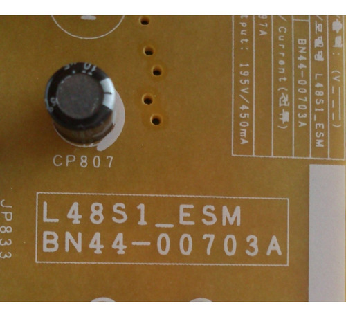 Fuente Samsung Bn44-00703a L48s1_esm Hg40nc677dfxza (Usado)