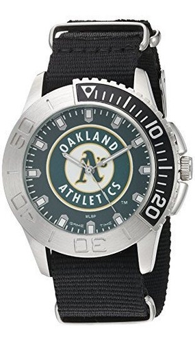 Tiempo De Juego Mens Startermlb Reloj Talla Unica Oakland At