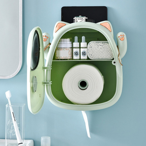 A Caja De Pañuelos, Soporte De Papel Higiénico Autoadhesivo