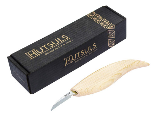 Cuchillo Para Detalles De Tallado En Madera Hutsuls 