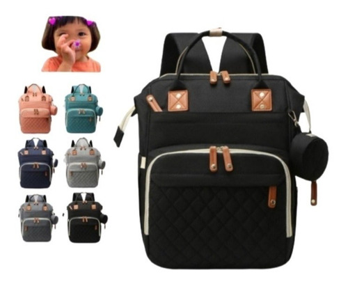 Bolso Mochila Maternal  Infantil Mudador Pañalera Bebe Niños