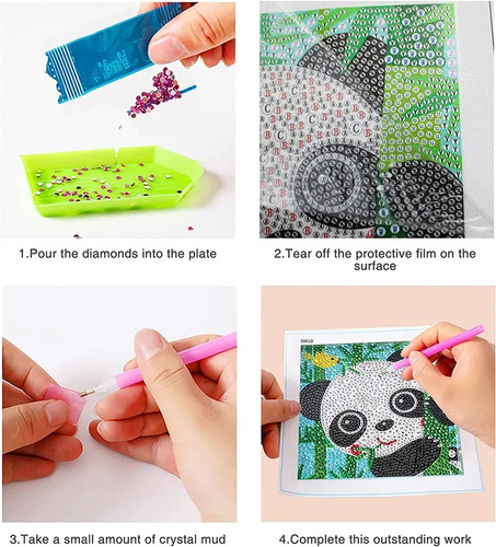 Kit De Diamond Painting 15x15 Varios Modelos