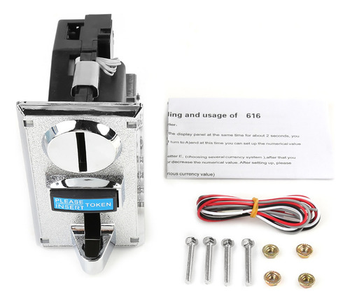 Multi-coin Aceptor Selector Ranura For Arcade Game Mechanis