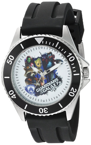 Reloj Marvel Men's 'guardian' Quartz Stainless Steel And
