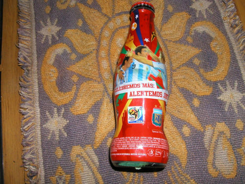 Botella Coca Cola Colección Mundial Sudafrica X 200cms.