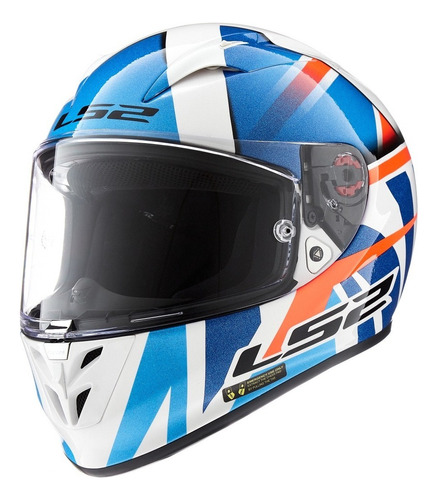 Casco Moto Pista Integral Ls2 323 Arrow Replica John Mcphe