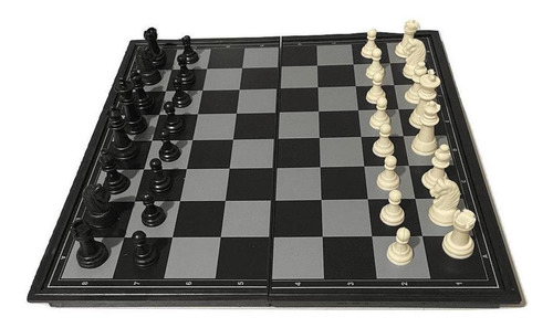 Imagem 2 de 5 de Jogo De Xadrez Magnético 19,5 X 19,5 Cm