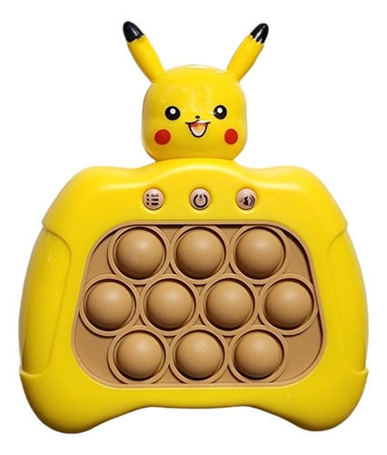 Pop It Electronico Juguete Empuje Rapido Pokemon Pikachu